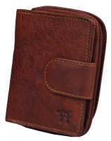 FFelsenfest Vintage Geldb&ouml;rse Damen cognac