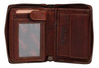 FFelsenfest Vintage Geldb&ouml;rse Hochformat cognac