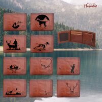 FFelsenfest Geldbeutel Motiv Jagd-Fischen-Wandern I...